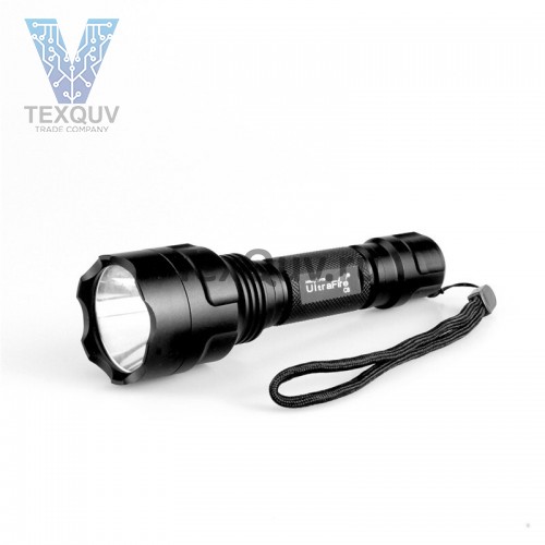 Светодиодный фонарик UltraFire, с режимом 1/5, водонепроницаемый фонарь 18650