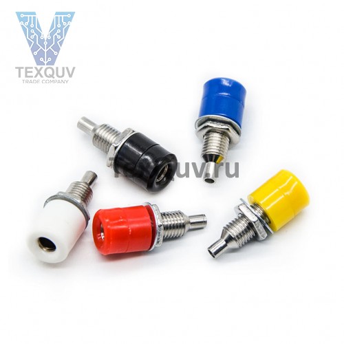 Разъем типа банан ZP-031 4mm Socket