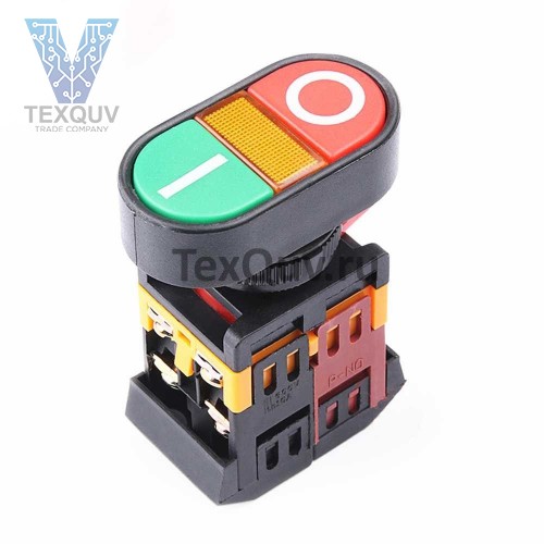 Кнопка APBB-22&25N Пуск-Стоп с подсветкой 220В