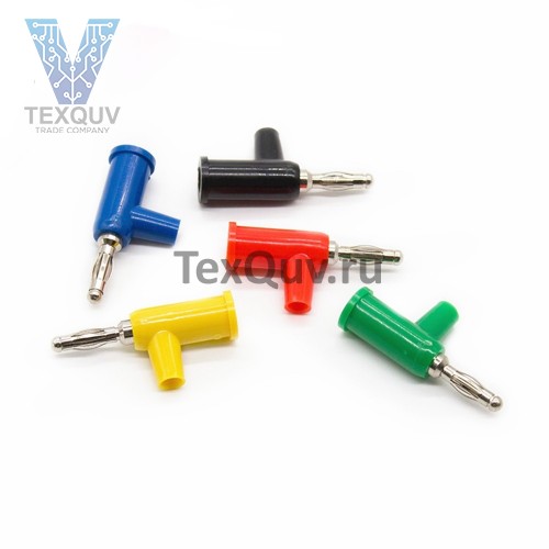 Двойная вставка разъем типа «банан» 4 мм