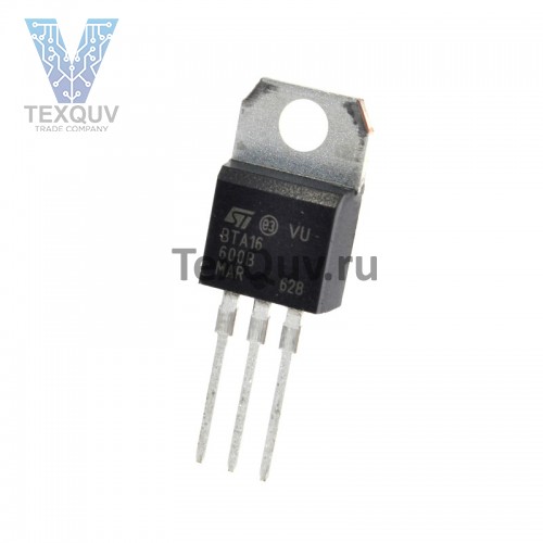Симистор BTA16-600B (16А-600В) (STMicroelectronics)