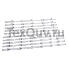 Подсветка 55" 6V / 5/6 led / (комплект 10 шт) 1155mm (5A+5B)