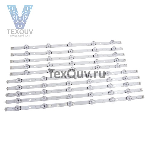 Подсветка 55" 6V / 5/6 led / (комплект 10 шт) 1155mm (5A+5B)