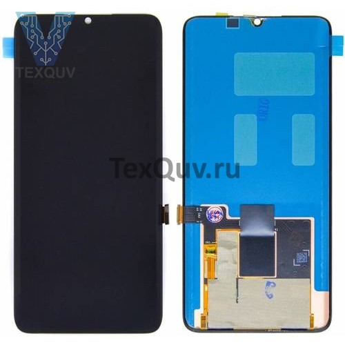 Дисплей с тачскрином для Xiaomi Mi Note 10/Mi Note 10 Pro/Mi Note 10 Lite оригинал Черный