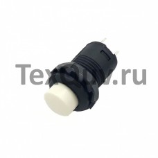 Кнопка DS-427 2PIN c белым колпачком без фиксации