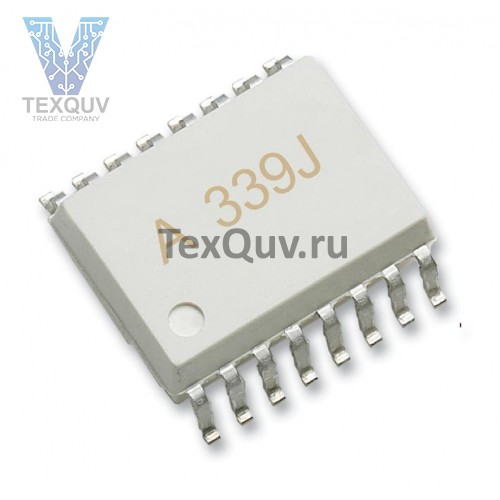 ACPL-339J-500E оптопара с двумя выходами (AVAGO)