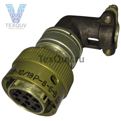 Розетка СНЦ23-10/18Р-8-б-В (2017г)