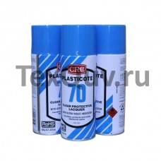 Лак Plasticote 70 CRC 425 мл, диэлектрический, акриловый, для печатных плат
