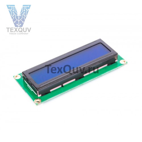 LCD1602 Символьный дисплей 16x2 Синий
