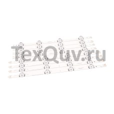 Подсветка 42" 6V / 4 led / (комплект 8 шт) (4А+4В) AGF78402101