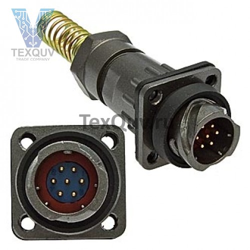 FQ14-7pin ZPJ-8 (блочно-кабельная вилка)