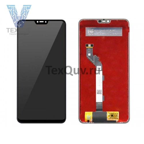 Дисплей с тачскрином для Xiaomi Mi 8 lite оригинал Черный