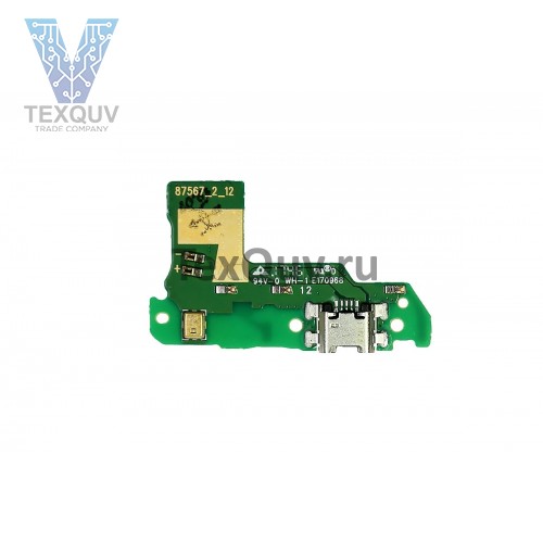 Шлейф с разъемом зарядки для Huawei Honor 7A Pro