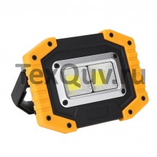 30Вт 2 СОВ аккумуляторная портативная прожекторная лампа с Power Bank Кемпинг Work Light