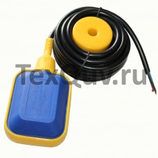 Поплавковый выключатель 3м, 3-х жильный с грузиком