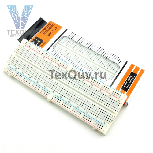 MB-102 плата макетная беспаечная 165х56х8мм