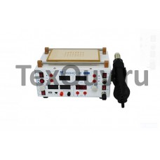 Сепаратор,фен,паяльник,блок питания (4в1) M&R 8684D