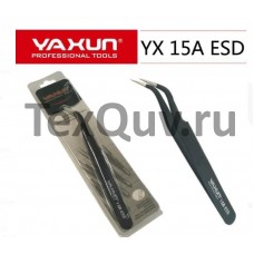 Пинцет изогнутый YaXun YX-15AESD