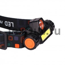 XP-G Q5 водонепроницаемый налобный магнитный фонарь со встроенной батареей 18650