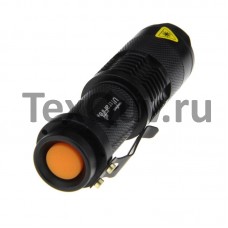 Портативный водонепроницаемый светодиодный мини-фонарик, 3800 лм, CREE XML-T6