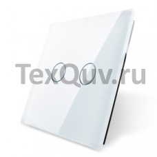 Сенсорный выключатель LIVOLO двухклавишный