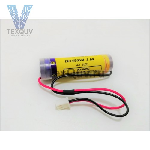 Батарейка ER14505M 3.6V (Типоразмер AA) с выводами