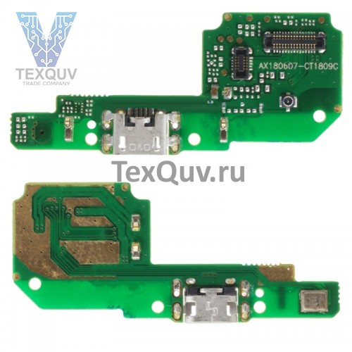 Шлейф с разъемом зарядки для Xiaomi Redmi 6 / 6A