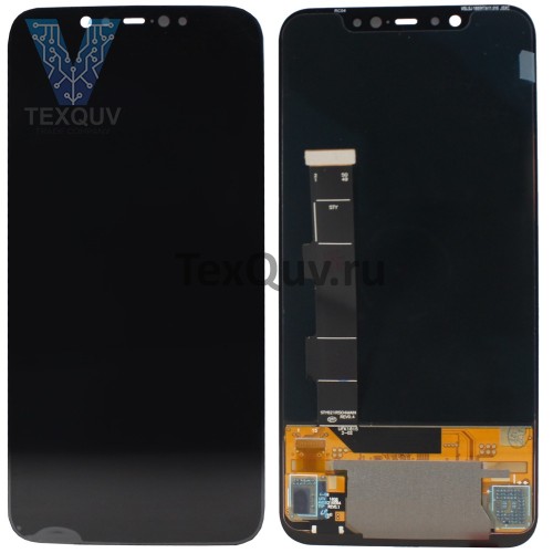 Дисплей с тачскрином для Xiaomi Mi 8SE оригинал Черный
