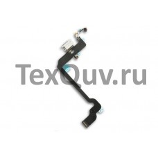 Шлейф с разъемом зарядки для Apple iPhone XS Белый