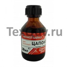 Цапон лак красный, флакон 30 мл